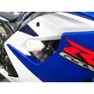 アールアンドジー GSX-R1000 クラッシュプロテクター カラー ホワイト R&G バイクの通販は