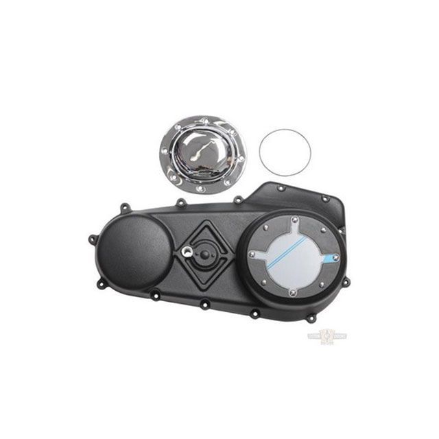 部品屋K&W ツインカム ダイナ（ミッドステップ車両） EMD製 2006-UP ダイナ用 Billy boy プライマリーカバー（ブラック） K&W