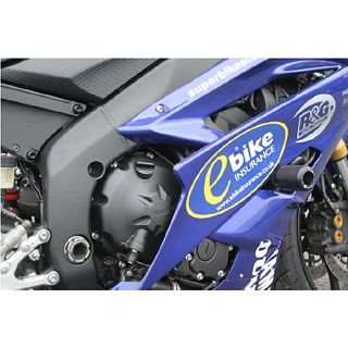 アールアンドジー YZF-R6 クラッシュプロテクター カラー ブラック R&G