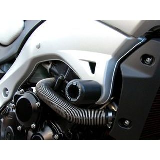アールアンドジー GSR400 GSR600 クラッシュプロテクター（ブラック） R&amp;G