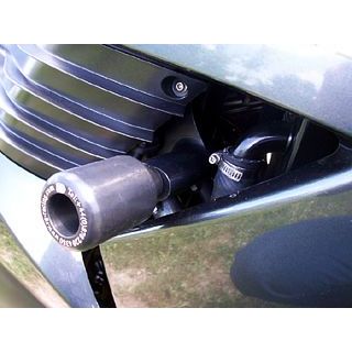 アールアンドジー ZZR1400（ZX-14） クラッシュプロテクター カラー ブラック R&G バイクの通販は