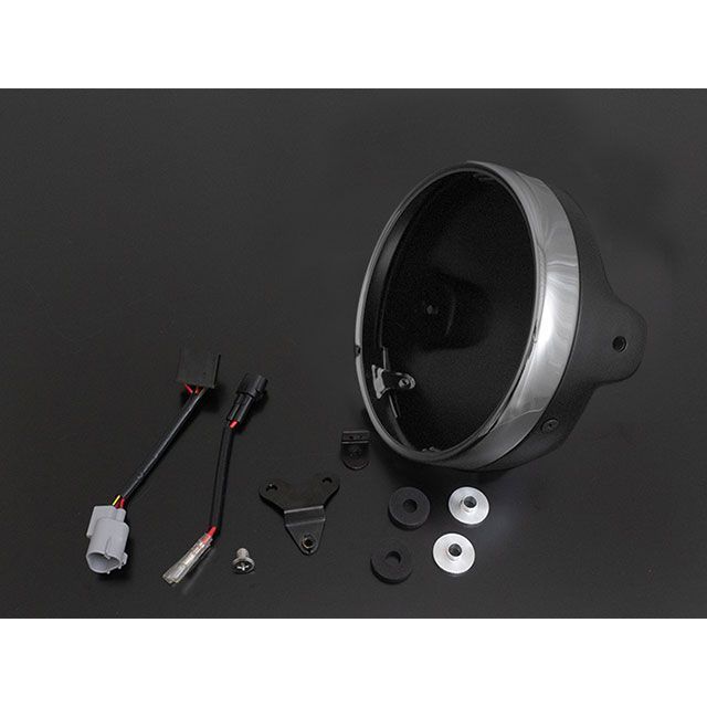 アーキ Z650RS ヘッドライトコンバージョンキット カラー ブラック ARCHI バイクの通販は