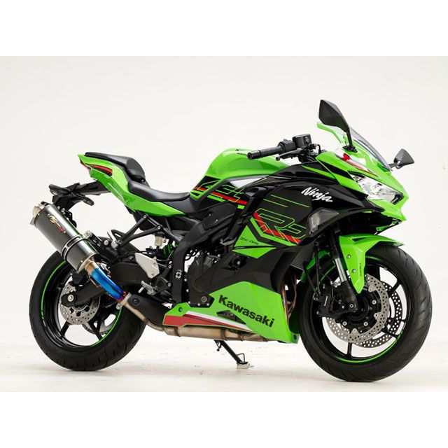 ノジマ Ninja ZX-4RR/R SE 機械曲げチタンパイプ ヒートスペック スリップオン GT-DLCチタン サイレンサー NOJIMA バイク