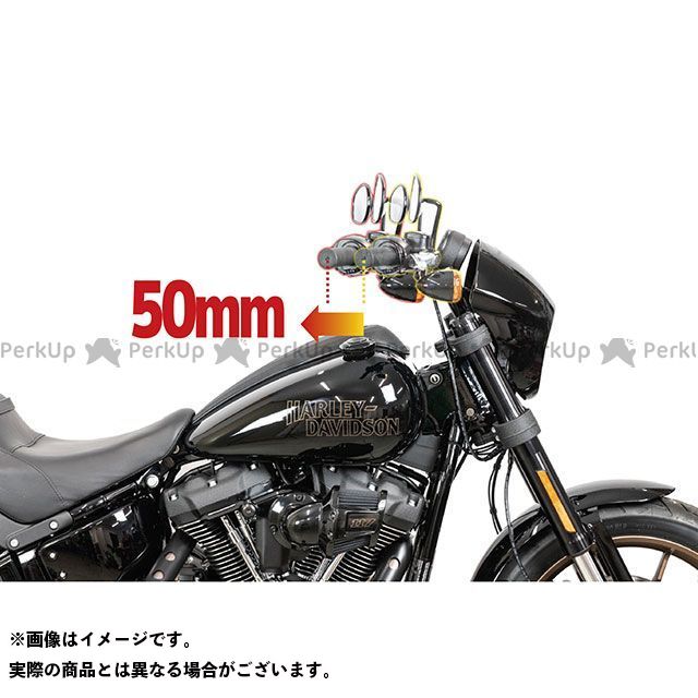 キジマ FXLRST FXLRS フィフティーバーハンドル ローライダーS/ST（ブラック） KIJIMA