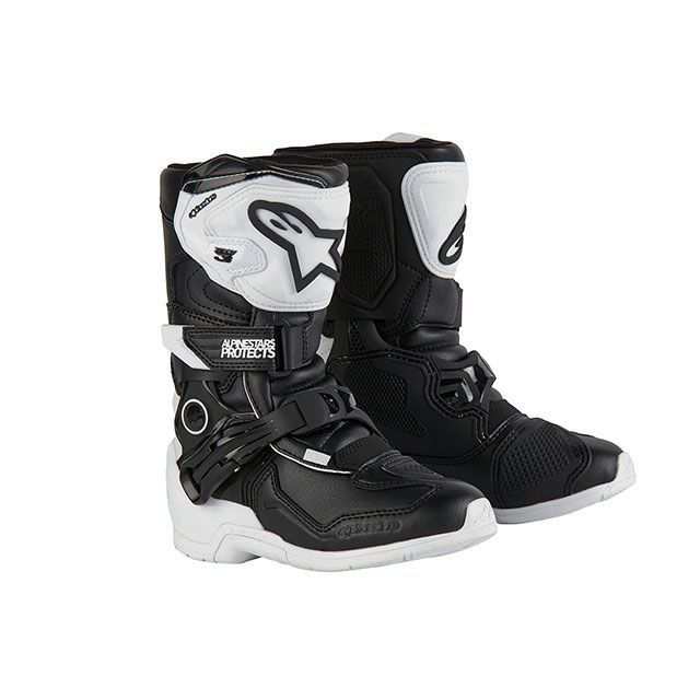 アルパインスターズ TECH3S キッズブーツ（ホワイト/ブラック） サイズ 12（19.5cm） Alpinestars バイク