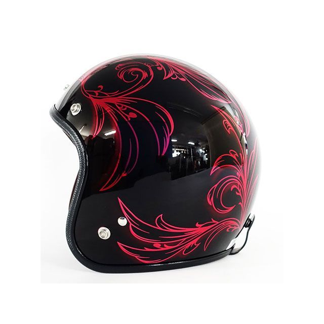 72ジャムジェット 【逸品もの】3-967 リーフブラック（メッキレッド