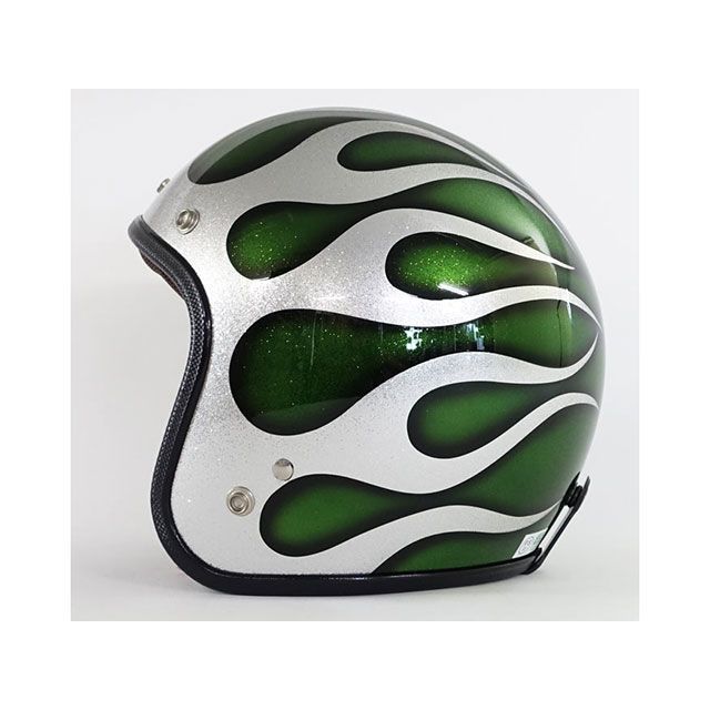 72ジャムジェット 【逸品もの】3-944 クラシカルフレイムス（シルバー×グリーン） サイズ S 72JAM