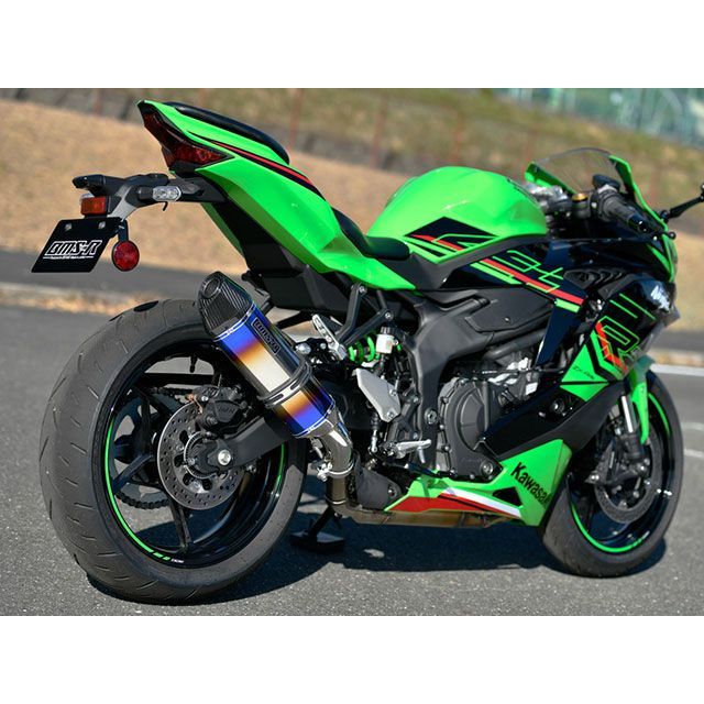 BMS ZX-4RR/ZX-4R SE CORSA-EVOII ヒートチタン 政府認証 BMS RACING