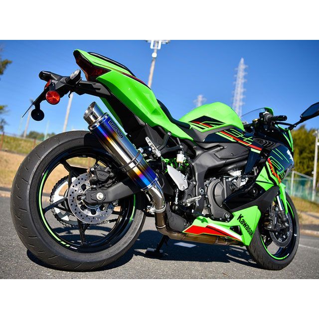 BMS ZX-4RR/ZX-4R SE R-EVO2 スリップオン ヒートチタンサイレンサー