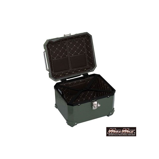 マッドマックス 汎用 オートバイ用 リアボックス E520 トップケース 45L（グリーン） MADMAX_3