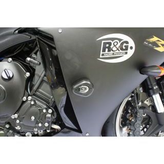 アールアンドジー YZF-R1 クラッシュプロテクター カラー ブラック R&amp;G