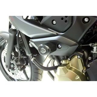 アールアンドジー XJ6 Diversion/ABS XJ6N エアロクラッシュプロテクター（ブラック） R&amp;G