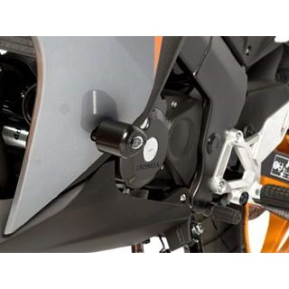 アールアンドジー CBR125R エアロクラッシュプロテクター（ブラック） R&G
