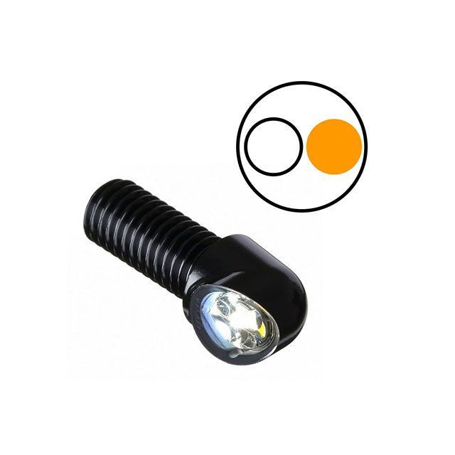 モトガジェット 汎用 mo.ブレイズ テンズ4 LEDポジションウインカー/1個（ブラック） motogadget バイクの通販は