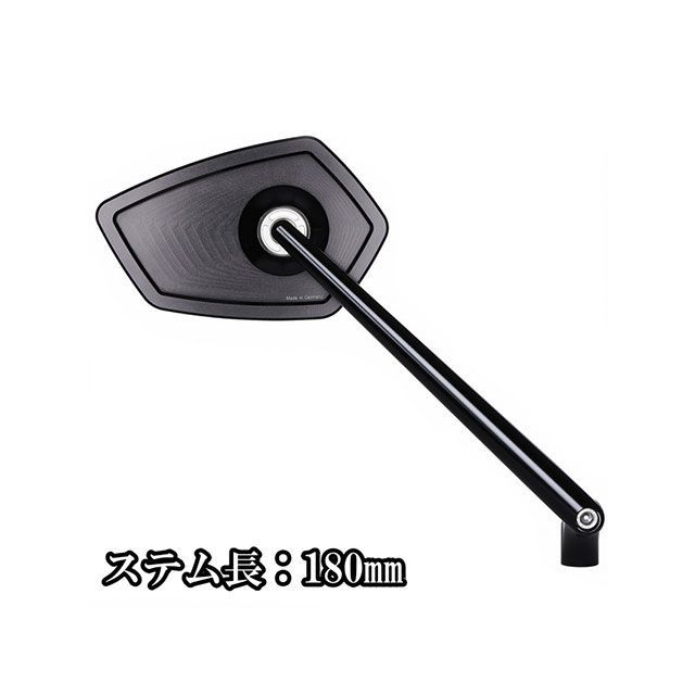 モトガジェット 汎用 mo.ビュー レース ステム長180mm 右 ガラス