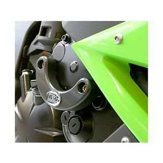 アールアンドジー ZX-6R エンジンケーススライダー（ブラック/右） R&G