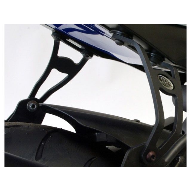 アールアンドジー GSX-R1000 エキゾーストハンガー 左右セット（ブラック） カラー シルバー R&amp;G