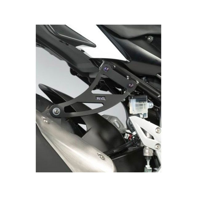 アールアンドジー GSR750 エキゾーストハンガー（ブラック） リア