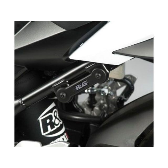 アールアンドジー GSR750 エキゾーストハンガー（ブラック） リア