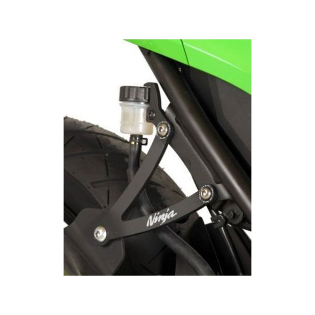アールアンドジー Ninja250 Z250 エキゾーストハンガー（ブラック
