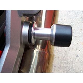 あかり あがりかまち用たちあっぷステップ台付 片手すり CKE-02 MB 矢崎