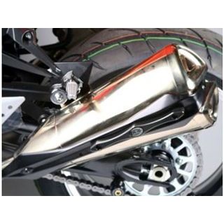 アールアンドジー Z1000 エキゾーストプロテクター（ブラック） R&amp;G