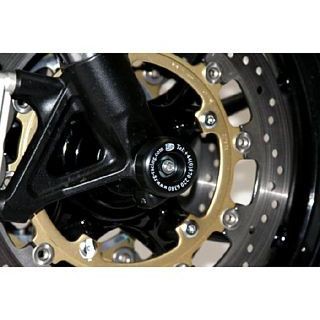 アールアンドジー Speed Triple 1050 Tiger フォークプロテクター（ブラック） R&G バイク