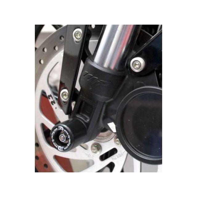 はこ アールアンドジー フォークプロテクター（ブラック） R&G