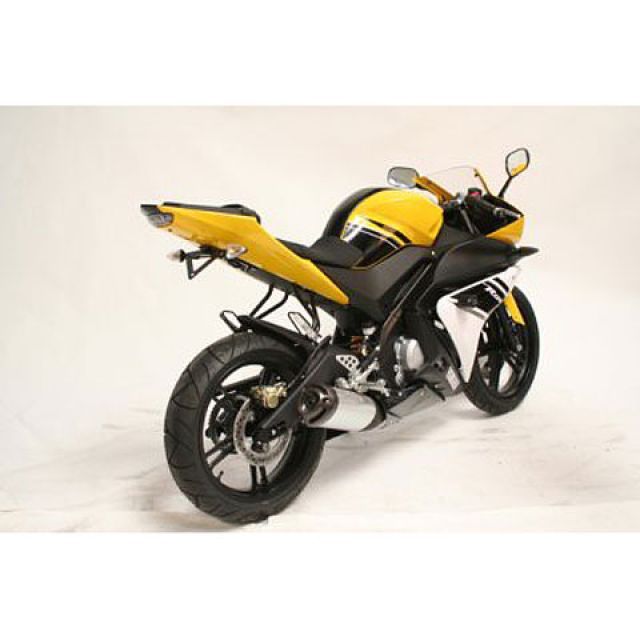 アールアンドジー YZF-R125 フェンダーレスキット（ブラック） R&G