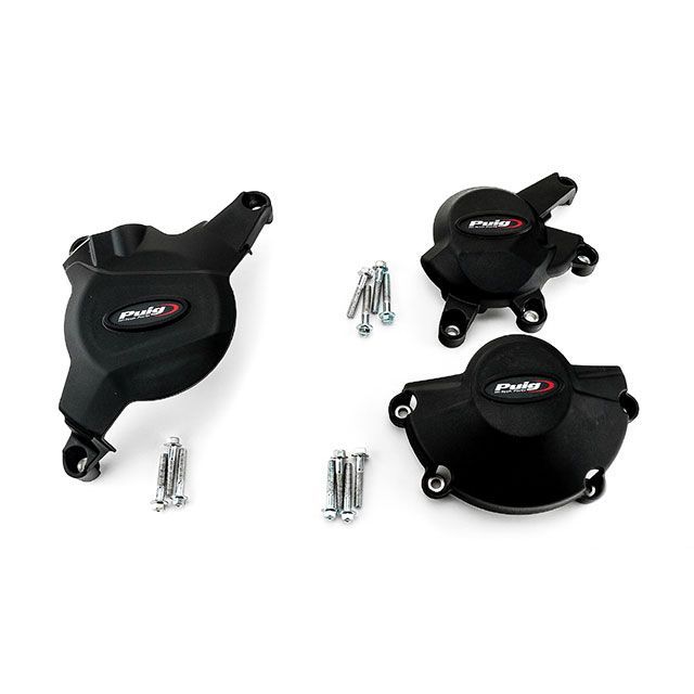 プーチ CBR600RR ABS CBR600RR エンジンケースカバー FIM承認タイプ（ブラック） Puig