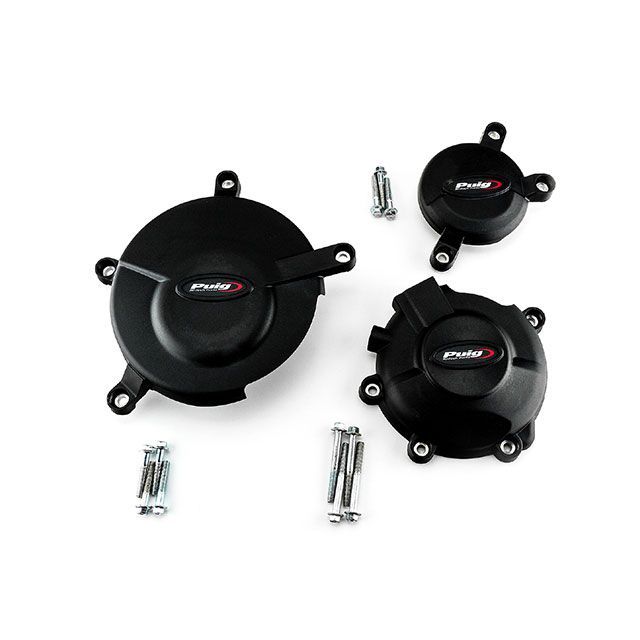 プーチ GSX-R600 GSX-R750 エンジンケースカバー FIM承認タイプ（ブラック） Puig バイクの通販は 32,851円