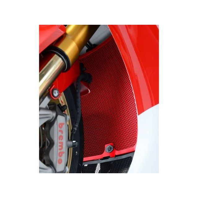 アールアンドジー CBR1000RR Fireblade ラジエーターガード カラー レッド R&amp;G
