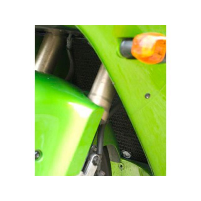 アールアンドジー ZX-12R ラジエターガード カラー ブラック R&G