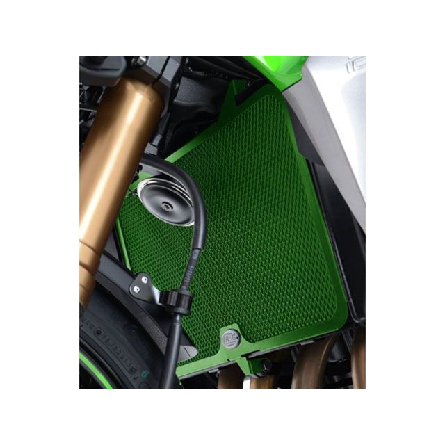 アールアンドジー ZX-6R 636 ラジエターガード カラー グリーン
