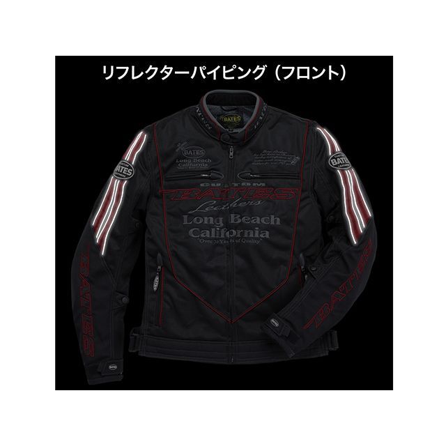 ベイツ BJ-M2411SPL メッシュジャケット（ブラック） サイズ M BATES_6