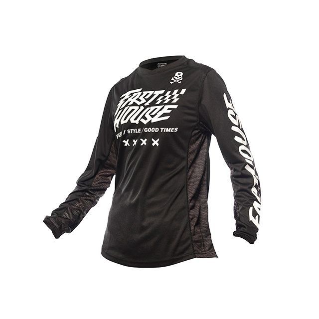 【特価品】ファストハウス ウーマンズ グラインドハウスジャージ ルフィオ（ブラック） サイズ WM FASTHOUSE バイクの通販は