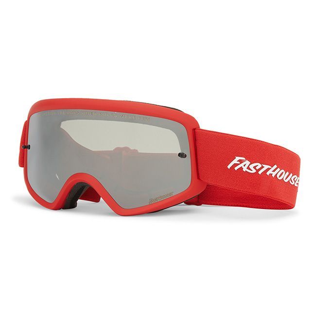 ボンジッパー ビーフィーゴーグル FHラリー（レッド/グレーフラッシュ