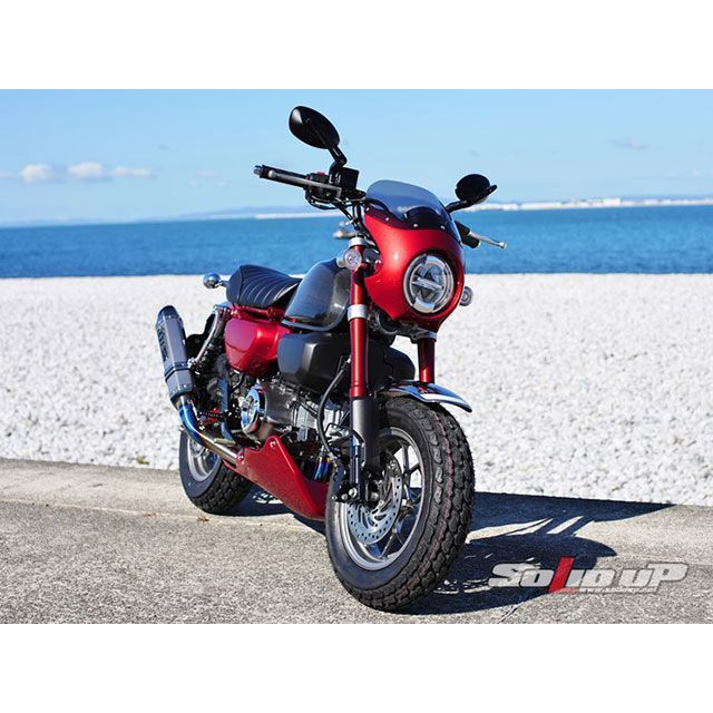 ソリッドアップ モンキー125 モンキー125 CRビキニカウル スモークスクリーン（イエロー） SOLID UP_2