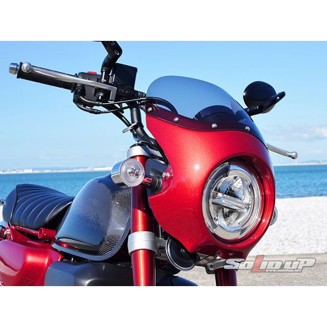ソリッドアップ モンキー125 モンキー125 CRビキニカウル クリア