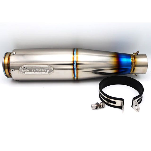 SSP FACTORY 汎用 STCチタンサイレンサー（バッフルなし） SSP FACTORY
