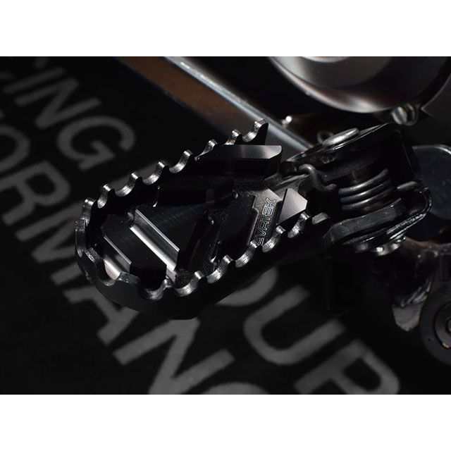 エヴァテック CT125 CNCペダルブロック 左右1セット（パープル） EVATEK バイク