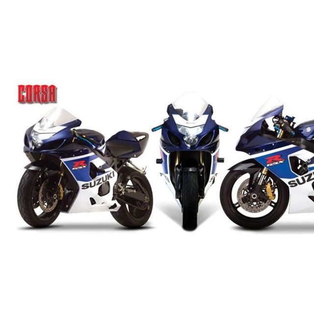 ゼログラビティ GSX-R600 GSX-R750 スクリーン コルサ（スモーク