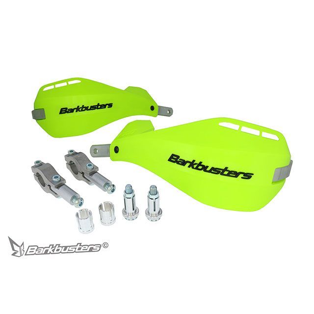 バークバスターズ 汎用 EGO ミニハンドガード Two Point Mount（Straight 22mm）フラッシュイエロー Barkbuste…