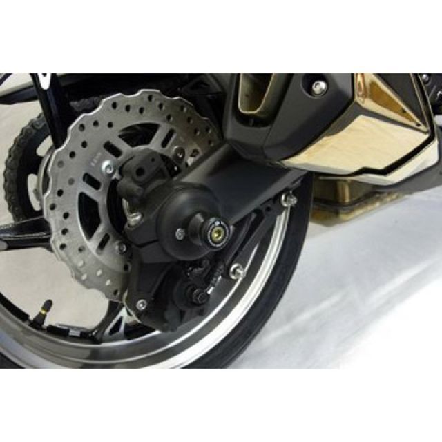 アールアンドジー Ninja1000 Z1000 スピンドルスライダー（ブラック） R&G_1