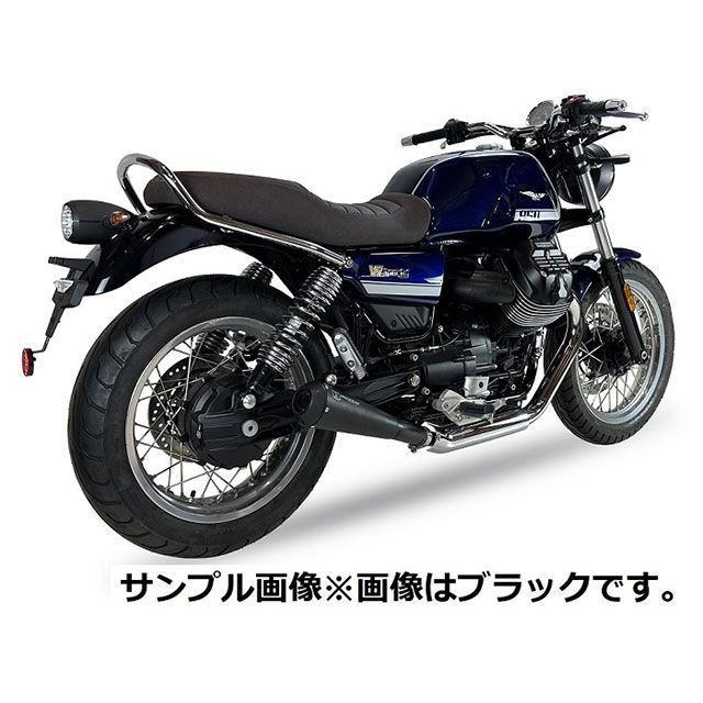 アイアンヘッド V7 MOTO GUZZI V7 2022〜 SLIP ON 左右2本出し マフラー OVC11S IRONHEAD_1