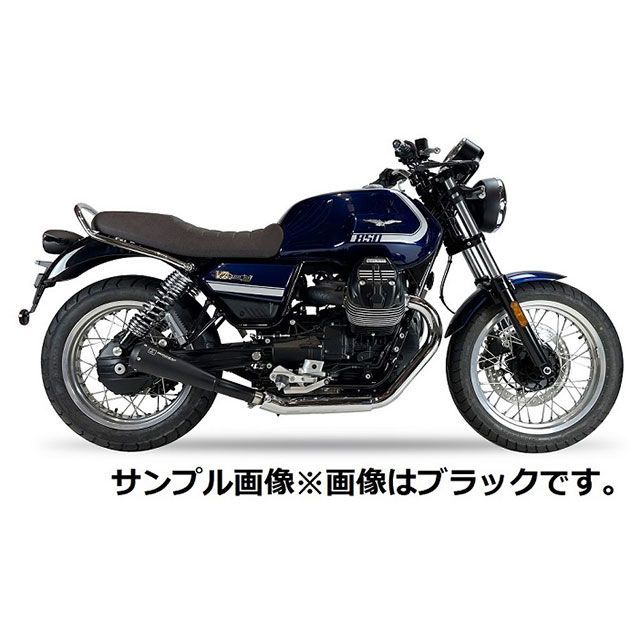 アイアンヘッド V7 MOTO GUZZI V7 2022〜 SLIP ON 左右2本出し マフラー OVC11S IRONHEAD_2