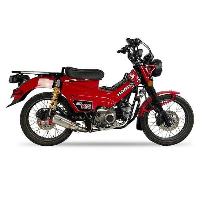 アイエックスレース CT 125 TRAIL HONDA CT 125 TRAIL フルエキマフラー MK2 コニカルショート IXRACE バイク