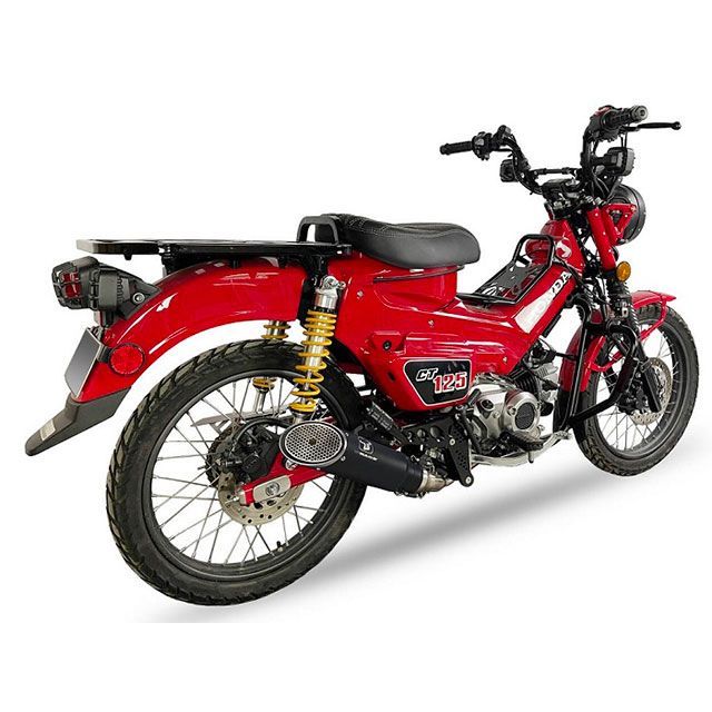 アイエックスレース CT 125 TRAIL HONDA CT 125 TRAIL フルエキマフラー MK1 スラッシュカット IXRACE_1