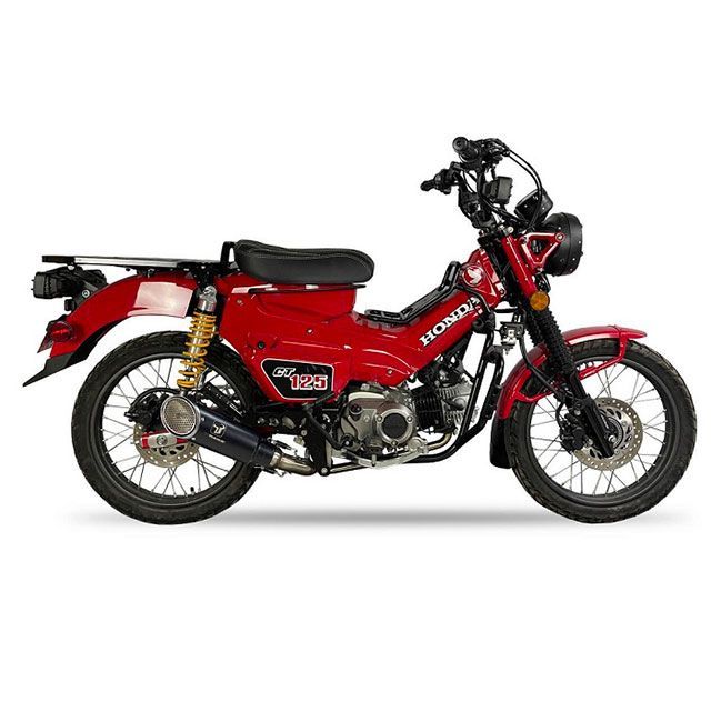 アイエックスレース CT 125 TRAIL HONDA CT 125 TRAIL フルエキマフラー MK1 スラッシュカット IXRACE_2