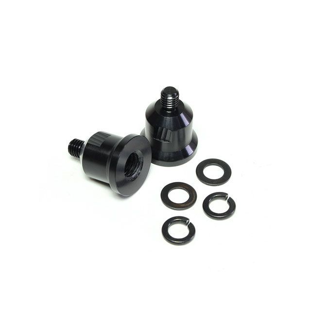 ジーザック G-zac（ジーザック）製 デュアルセイバーLEDヘッドライト デュアルセイバーLEDヘッドライト用 M5→M8変換アダプター/ペア（ブ…の通販は 6,386円